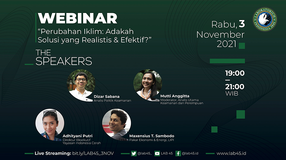 Perubahan Iklim: Adakah Solusi yang Realistis &amp; Efektif?