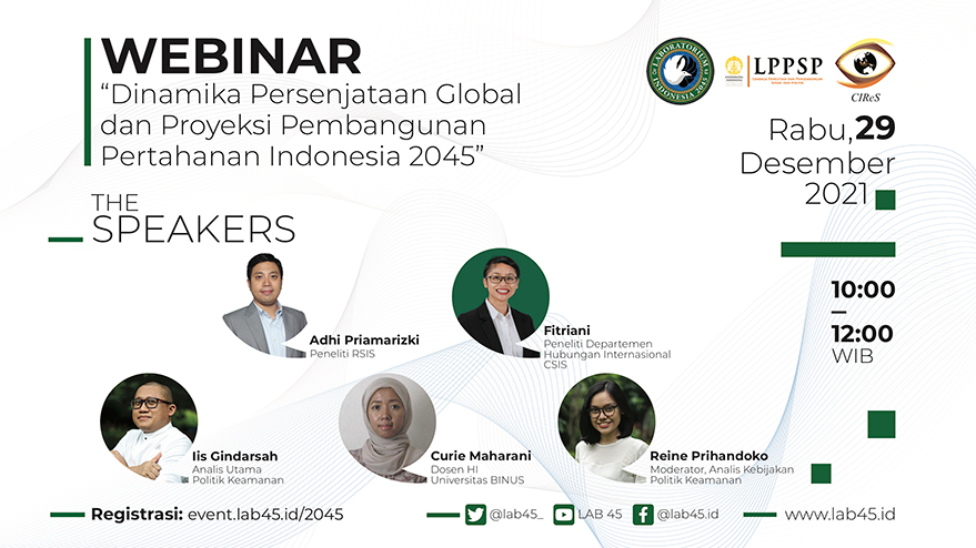 Dinamika Persenjataan Global dan Proyeksi Pembangunan Pertahanan Indonesia 2045
