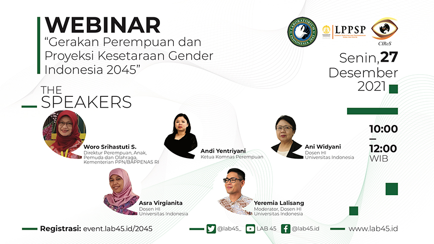 Gerakan Perempuan dan Proyeksi Kesetaraan Gender Indonesia 2045