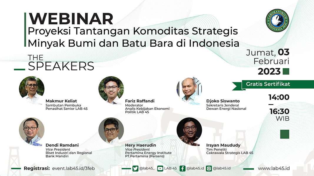 Proyeksi Tantangan Komoditas Strategis&nbsp;Minyak Bumi dan Batu Bara di Indonesia