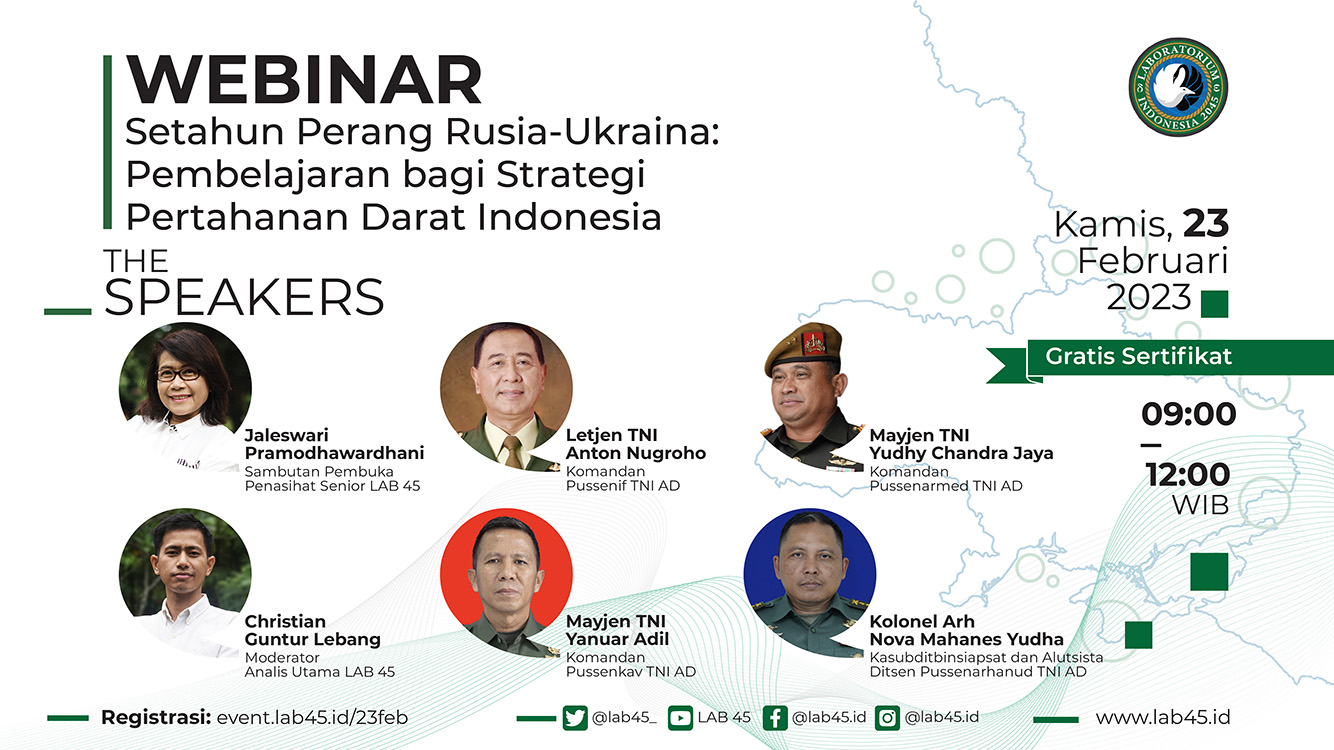 Setahun Perang Rusia-Ukraina: Pembelajaran bagi Strategi Pertahanan Darat Indonesia