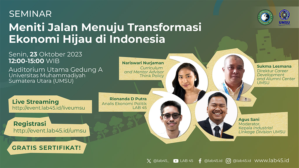Meniti Jalan Menuju Transformasi&nbsp;Ekonomi Hijau di Indonesia