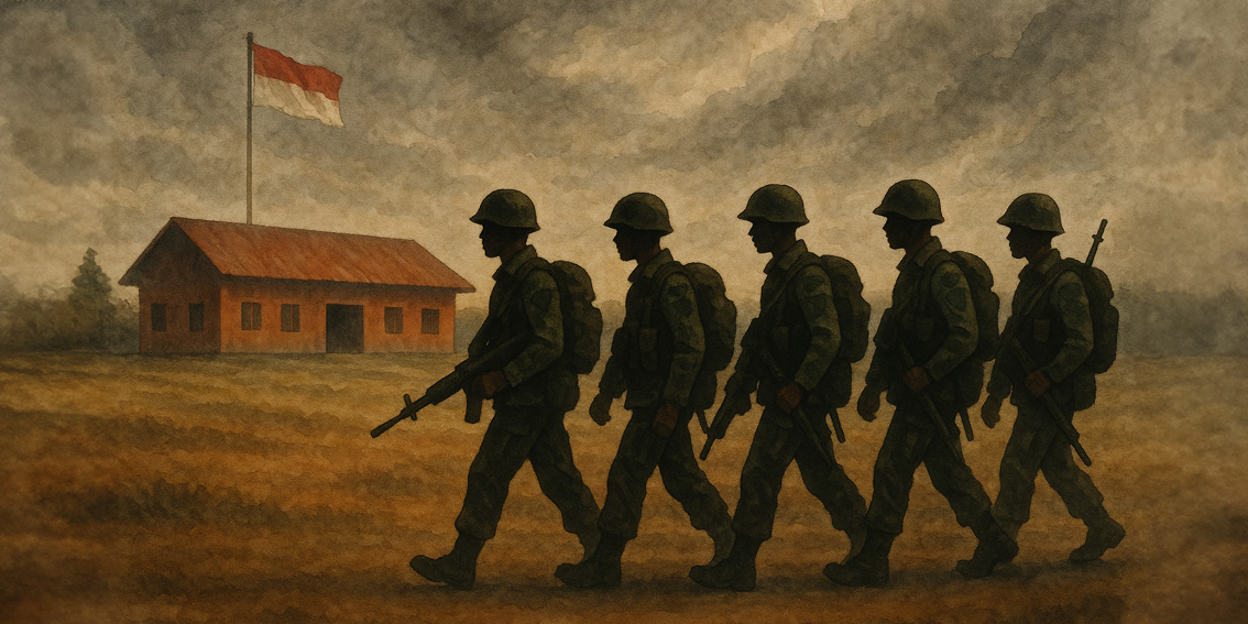 Back to barracks and back to basics: The only path to a professional TNI