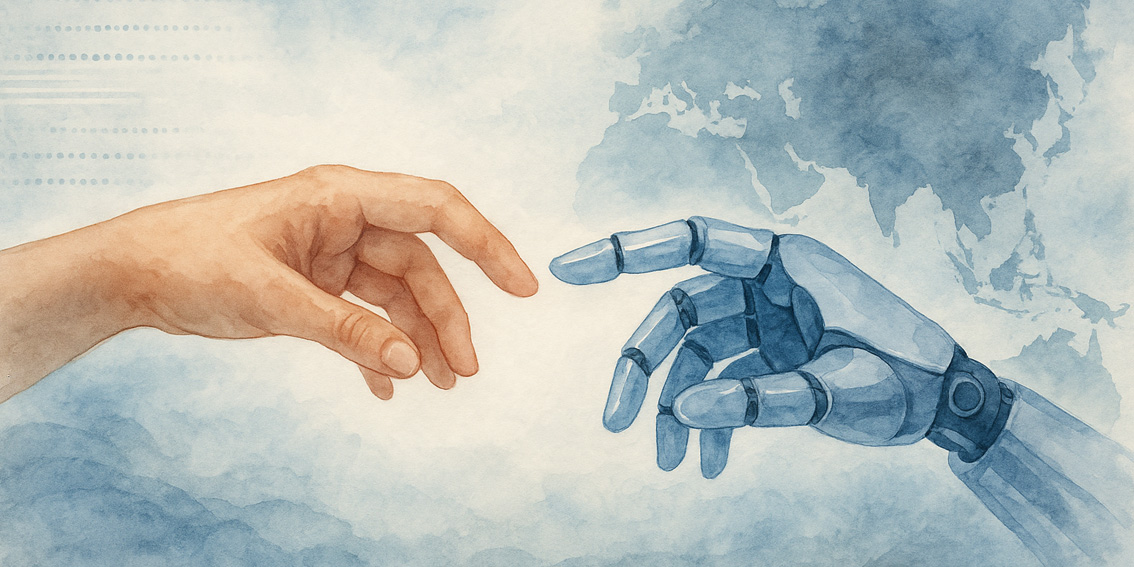 Beyond the code: The geopolitical triad of AI