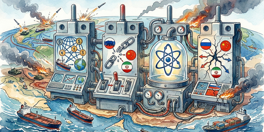 Four circuit breakers stand between the US-Iran war and World War III